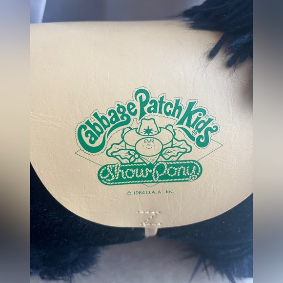 Vintage Black Cabbage Patch Show Pony - Picture 12 of 15